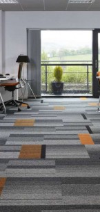 balance atomic, lateral®, zip & code carpet tiles at Ibbotson Architects Ltd