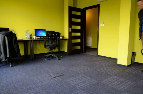 code carpet tiles at Amartus Offices Poland