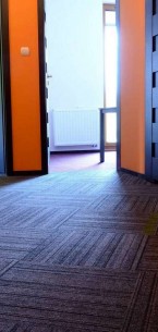 code carpet tiles at Amartus Offices Poland