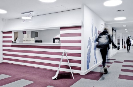 cordiale carpet tiles at Breakthrough Cancer Trust