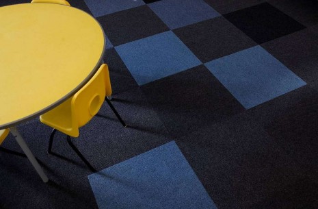 cordiale carpet tiles at Thornhill School