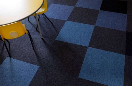 cordiale carpet tiles at Thornhill School