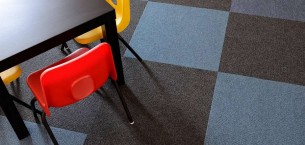 cordiale carpet tiles at Thornhill School