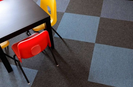 cordiale carpet tiles at Thornhill School