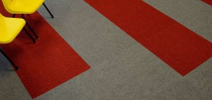 cordiale carpet tiles at Thornhill School