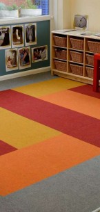 cordiale carpet tiles at Thornhill School