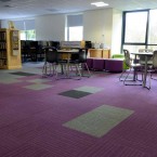 lateral® carpet tiles at Boston College