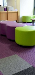 lateral® carpet tiles at Boston College