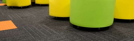 lateral® carpet tiles at Boston College