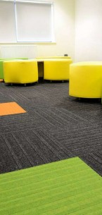 lateral® carpet tiles at Boston College