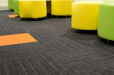 lateral® carpet tiles at Boston College