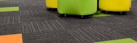 lateral® carpet tiles at Boston College