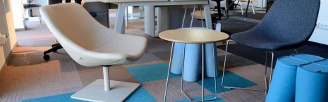 structure bonded® & fibre bonded carpet tiles at Balma, Poland