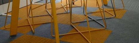 structure bonded® & fibre bonded carpet tiles at Balma, Poland