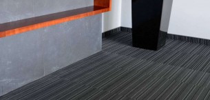 strands carpet tiles at Kuhn Offices, Poland