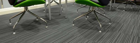 strands night carpet tiles at Shelley College Huddersfield