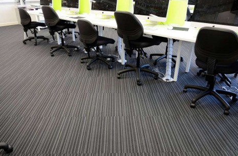 strands night carpet tiles at Shelley College Huddersfield