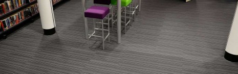 strands night carpet tiles at Shelley College Huddersfield