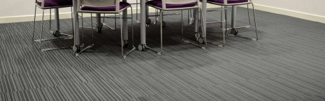 strands night carpet tiles at Shelley College Huddersfield