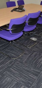 wick carpet tiles at Wakefield One