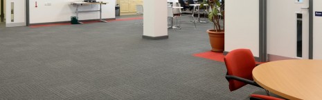 lateral carpet tiles at Solihull College