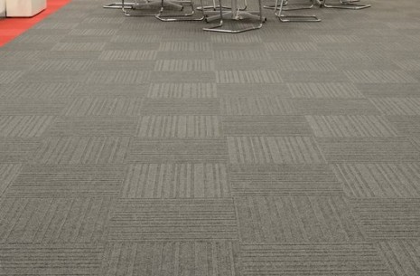 lateral carpet tiles at Solihull College