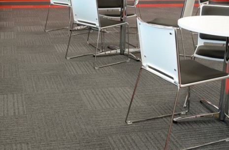 lateral carpet tiles at Solihull College