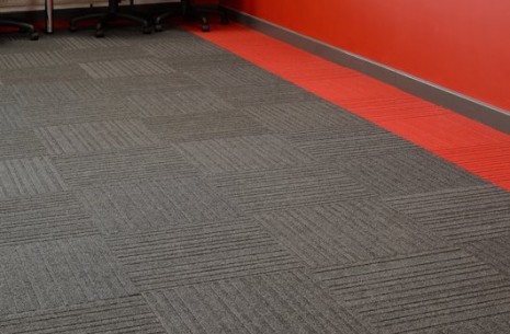 lateral carpet tiles at Solihull College