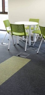 tivoli carpet tiles from burmatex at Loughborough University