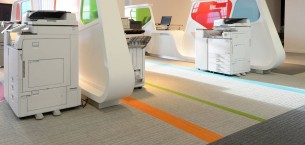 Ricoh UK - lateral carpet tiles